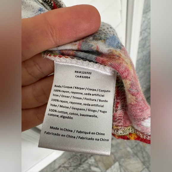 Anthro One September Fowler Embroidered Tank Top XS - Picture 12 of 13